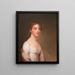 Elizabeth Sproat Lenox 1785–1864 - Gilbert Stuart — quadro incorniciato alla parete