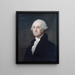 George Washington - Gilbert Stuart — quadro incorniciato alla parete