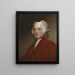 John Adams - Gilbert Stuart — quadro incorniciato alla parete