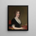 Margaret Spear Smith - Gilbert Stuart — quadro incorniciato alla parete