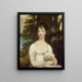Marie Barry - Gilbert Stuart — quadro incorniciato alla parete