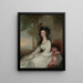 Ritratto di Eleanor Gordon - Gilbert Stuart — quadro incorniciato alla parete