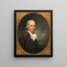 Ritratto di Gabriel Manigault - Gilbert Stuart — quadro incorniciato alla parete