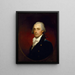 Ritratto di John Vaughan - Gilbert Stuart — quadro incorniciato alla parete