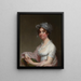 Ritratto della signora Jonathan Mason - Gilbert Stuart — quadro incorniciato alla parete