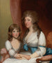 Ritratto della signora Samuel Dick e della sua figlia - Gilbert Stuart — vista dell’opera