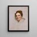 Ritratto di una dama - Gilbert Stuart — quadro incorniciato alla parete