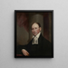 Il reverendo Charles Burroughs D. D. - Gilbert Stuart — quadro incorniciato alla parete