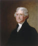 Thomas Jefferson - Gilbert Stuart — vista dell’opera