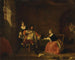 Il Capitano Macheath rimproverato da Polly e Lucy in L'Opera dei mendicanti - Gilbert Stuart Newton — vista dell’opera