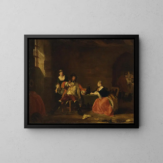 Gilbert Stuart Newton - Captain Macheath Upbraided by Polly and Lucy in the Beggars Opera 1826.webp