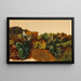 grandi fogli di petasite e erba - Gilles François Joseph Closson — quadro incorniciato alla parete