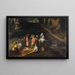 Paesaggio con la Sacra Famiglia - Gillis Mostaert — quadro incorniciato alla parete