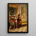Le ultime rifiniture - Gioacchino Pagliei — quadro incorniciato alla parete