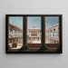 che chiude un cortile - Giorgio Fuentes — quadro incorniciato alla parete