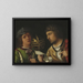 Giovanni Borgherini e il suo insegnante - Giorgione — quadro incorniciato alla parete