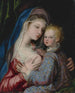 Vergine con Bambino - Giovan Bernardo Lama — vista dell’opera
