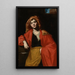 Sainte Barbe - Giovan Francesco de Rosa — quadro incorniciato alla parete
