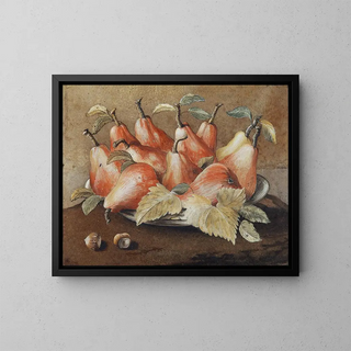 Giovanna Garzoni - Stilleben Mit Birnen Und Haselnssen.webp