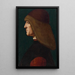 Portrait d'un gentilhomme - Giovanni Ambrogio de Predis — quadro incorniciato alla parete