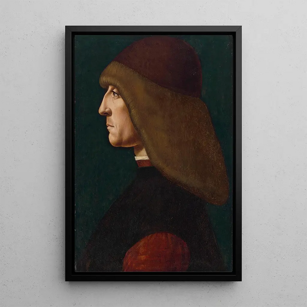 Giovanni Ambrogio de Predis - Portrait of a gentleman.webp