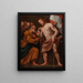 La Resurrezione - Giovanni Andrea Ansaldo — quadro incorniciato alla parete
