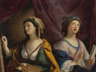 Giovanni Andrea Sirani - Allegory of Painting and Music.webp