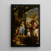 Adoration des Mages - Giovanni Antonio Burrini — quadro incorniciato alla parete
