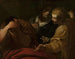 Giuseppe interpreta i sogni nel palazzo del Faraone - Giovanni Antonio Burrini — vista dell’opera