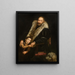 Ritratto di un gentiluomo e di un bambino con un cane - Giovanni Antonio Fasolo — quadro incorniciato alla parete