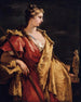 Noblesse che tiene una statua di Atena - Giovanni Antonio Pellegrini — vista dell’opera