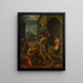 Decapitazione di san Giovanni Battista - Giovanni Antonio Sogliani — quadro incorniciato alla parete