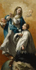 La Vierge en gloire avec Saint Louis de Gonzague - Giovanni Battista Canal — vista dell’opera