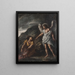 Tobias e l'angelo - Giovanni Battista Caracciolo — quadro incorniciato alla parete