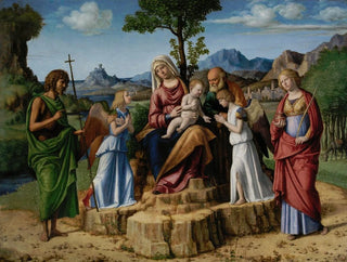 Giovanni Battista Cima da Conegliano - The Rest on The Flight into Egypt.webp