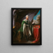Ritratto del principe Sergei Fjodorowitsch Galitzin - Giovanni Battista Damon Ortolani — quadro incorniciato alla parete