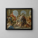 La Tempérance di Scipion - Giovanni Battista Gaulli — quadro incorniciato alla parete