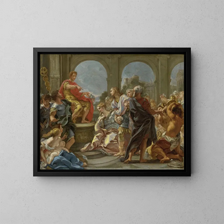 Giovanni Battista Gaulli - The Continence Of Scipio.webp