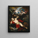 La visione di san Gerolamo - Giovanni Battista Langetti — quadro incorniciato alla parete