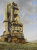 Il monumento a Philopappos, Atene - Giovanni Battista Lusieri — vista dell’opera