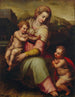 La Vierge à l'Enfant avec saint Jean-Baptiste enfant - Giovanni Battista Naldini — vista dell’opera