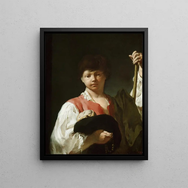 Giovanni Battista Piazzetta - The Beggar Boy The Young Pilgrim.webp