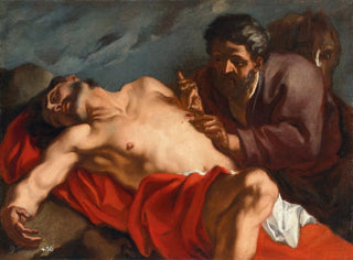 Il Buon Samaritano - Giovanni Battista Piazzetta — vista dell’opera