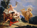 Apollo che insegue Dafne - Giovanni Battista Tiepolo — vista dell’opera