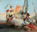 Armide incontra Renaud addormentato - Giovanni Battista Tiepolo — vista dell’opera
