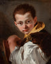 Ragazzo che tiene un libro Ritratto di Lorenzo Tiepolo - Giovanni Battista Tiepolo — vista dell’opera