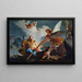 Fuga in Egitto - Giovanni Battista Tiepolo — quadro incorniciato alla parete