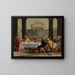 La Cena - Giovanni Battista Tiepolo — quadro incorniciato alla parete