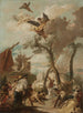 Gli Ebrei che raccolgono la manna nel deserto, bozzetto - Giovanni Battista Tiepolo | Reproduction — vista dell’opera