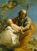 San Giuseppe e il Bambino Gesù - Giovanni Battista Tiepolo — vista dell’opera